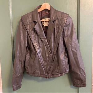 Vintage Bermans the leather experts Bomber jacket